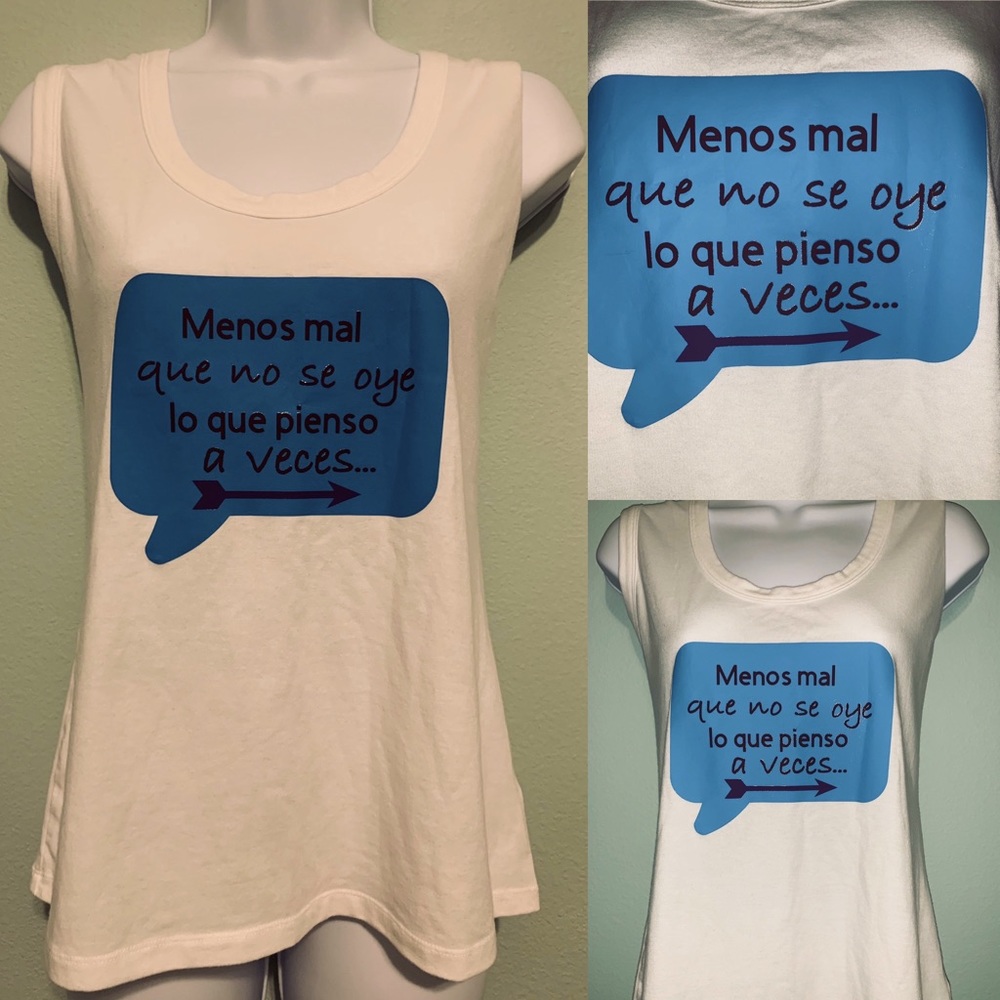 Tank Top with Spanish quote